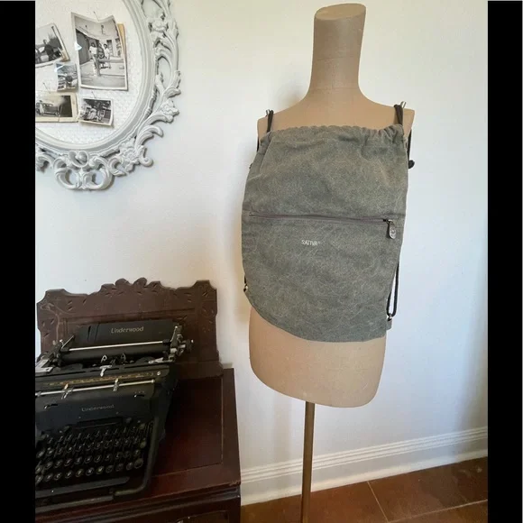 Sativa Green back pack Sativa Hemp Small Handbag & Backpack - Official Sativa® Hemp  main image 3